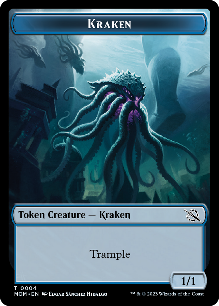 Kraken Token [March of the Machine Tokens] | Tacoma Games