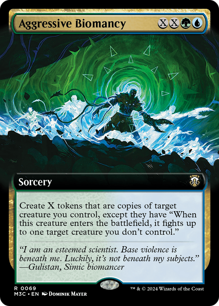 Aggressive Biomancy (Extended Art) [Modern Horizons 3 Commander] | Tacoma Games