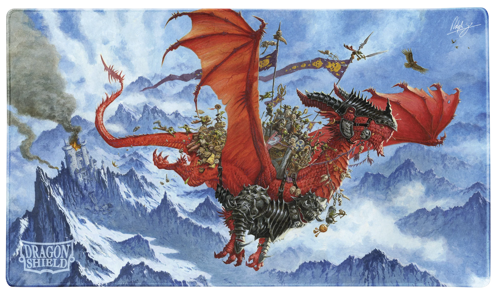 Dragon Shield Signature Series - The Raid Playmat w/Tube | Tacoma Games