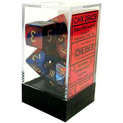 Chessex: 7ct Polyhedral Dice Set – Gemini | Tacoma Games