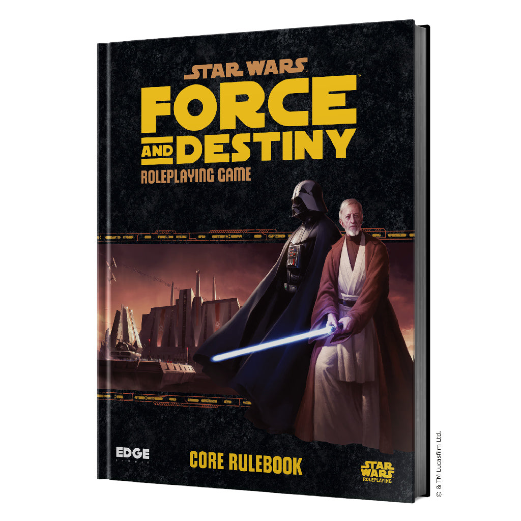 STAR WARS - FORCE AND DESTINY: CORE RULEBOOK | Tacoma Games