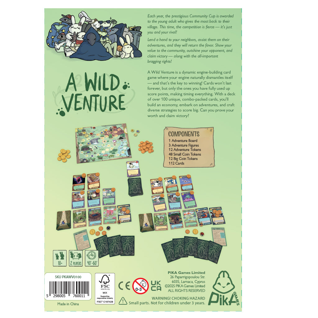 A Wild Venture | Tacoma Games