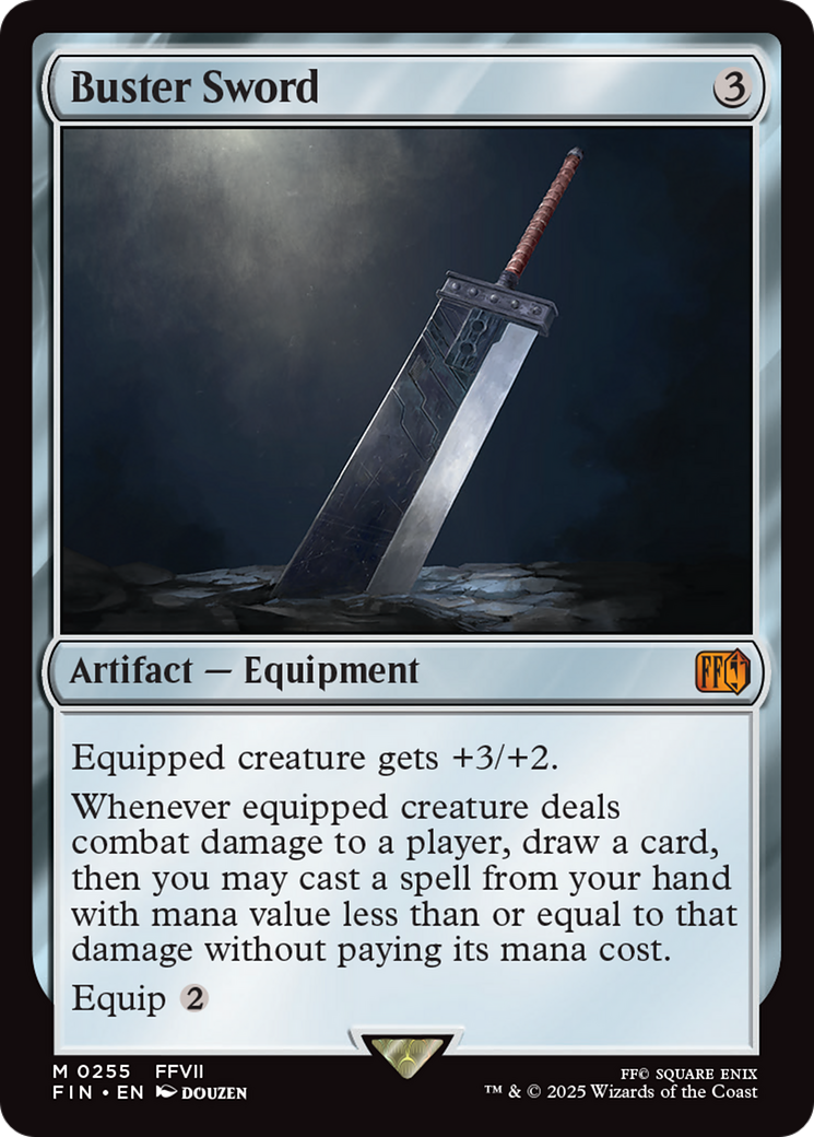 Buster Sword [FINAL FANTASY] | Tacoma Games