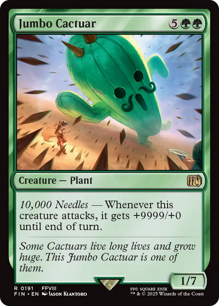 Jumbo Cactuar [FINAL FANTASY] | Tacoma Games