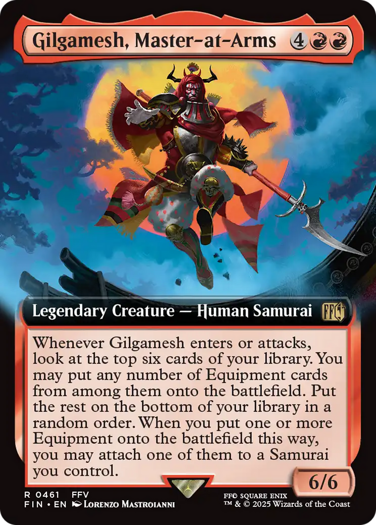 Gilgamesh, Master-at-Arms (Extended Art) [FINAL FANTASY] | Tacoma Games