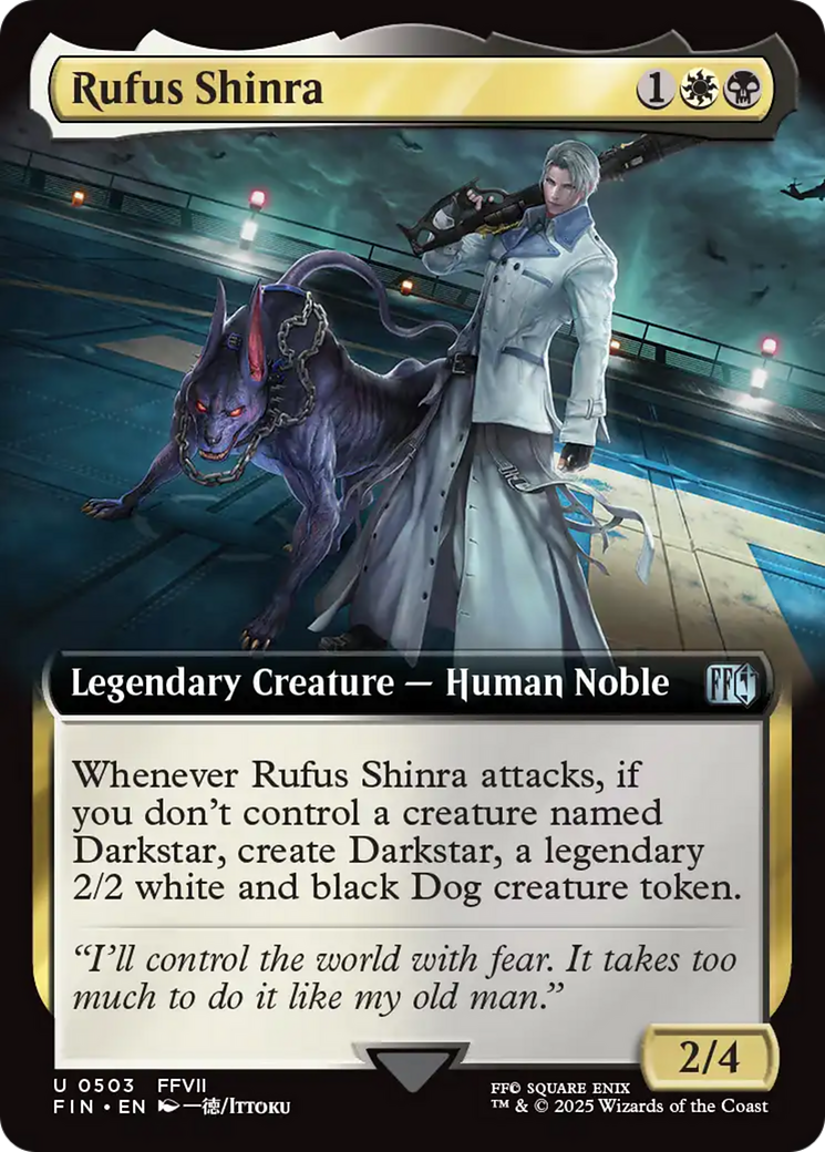 Rufus Shinra (Extended Art) [FINAL FANTASY] | Tacoma Games