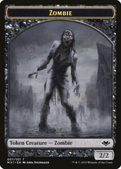 Marit Lage // Zombie Double-Sided Token [Modern Horizons Tokens] | Tacoma Games