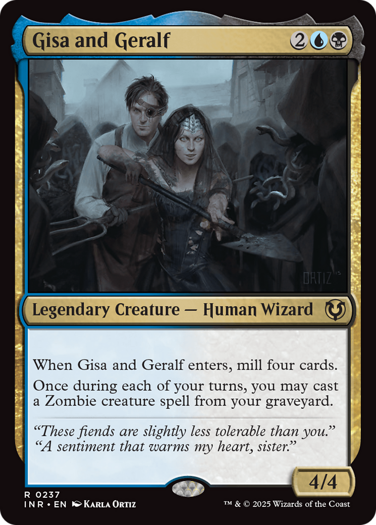 Gisa and Geralf [Innistrad Remastered] | Tacoma Games