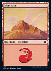 Mountain (487) [Modern Horizons 2] | Tacoma Games