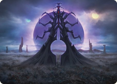 Black Sun's Twilight Art Card [Phyrexia: All Will Be One Art Series] | Tacoma Games