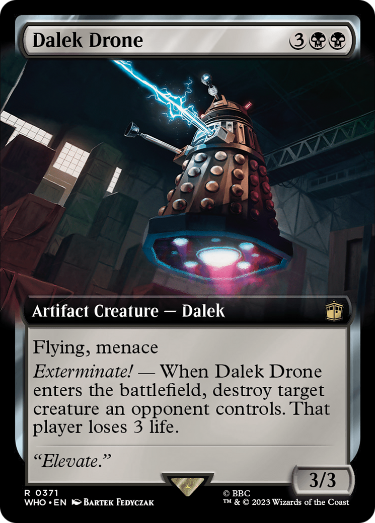 Dalek Drone (Extended Art) [Doctor Who] | Tacoma Games