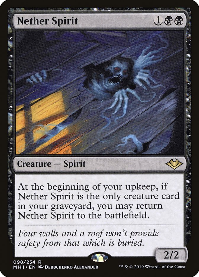 Nether Spirit [Modern Horizons] | Tacoma Games