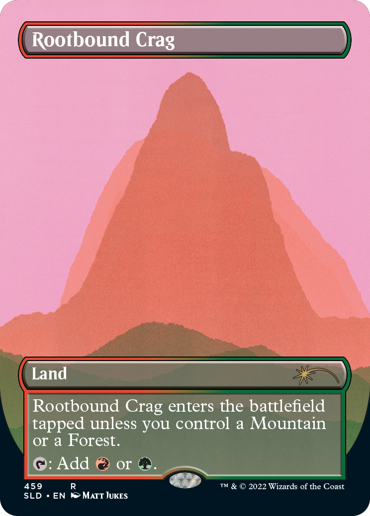 Rootbound Crag (Borderless) [Secret Lair Drop Series] | Tacoma Games