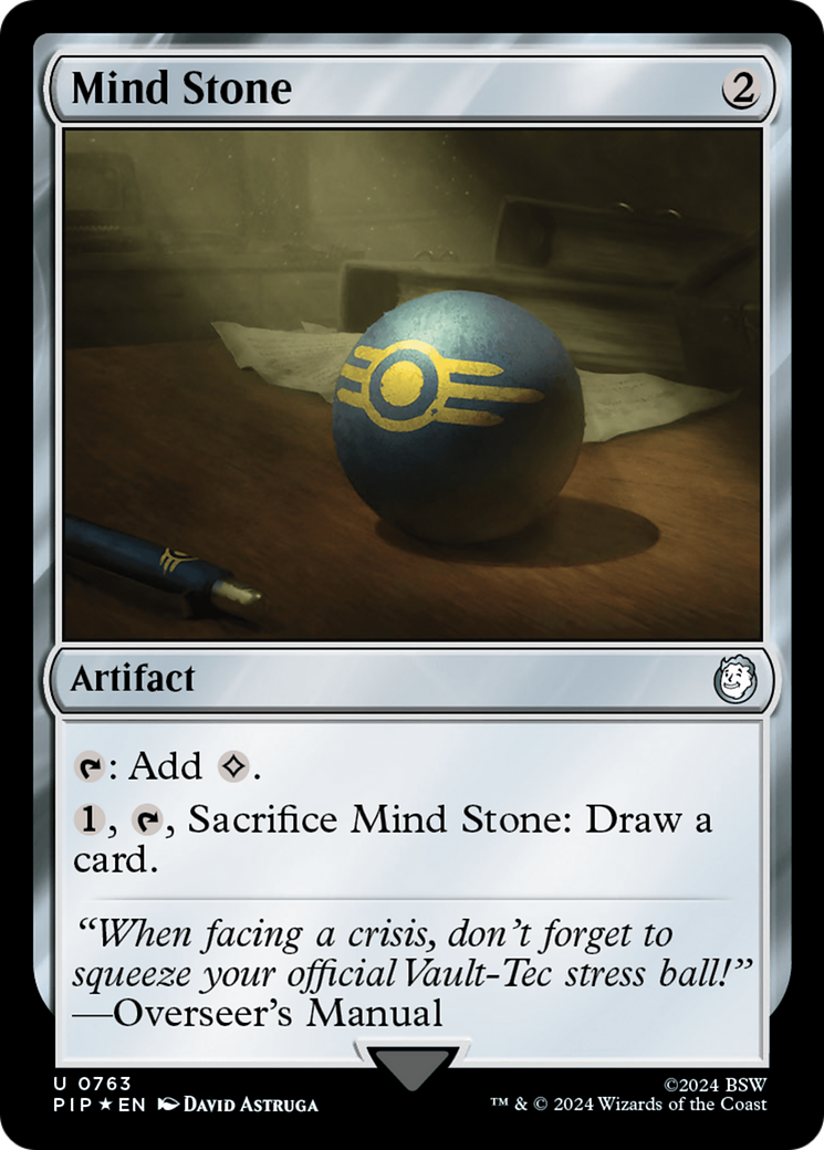 Mind Stone (Surge Foil) [Fallout] | Tacoma Games