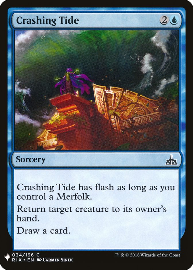 Crashing Tide [Mystery Booster] | Tacoma Games