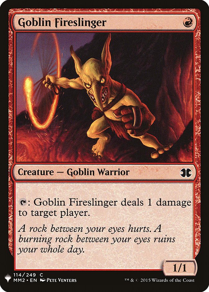 Goblin Fireslinger [Mystery Booster] | Tacoma Games