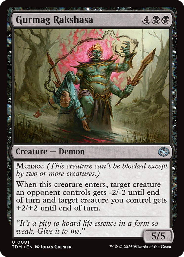 Gurmag Rakshasa [Tarkir: Dragonstorm] | Tacoma Games