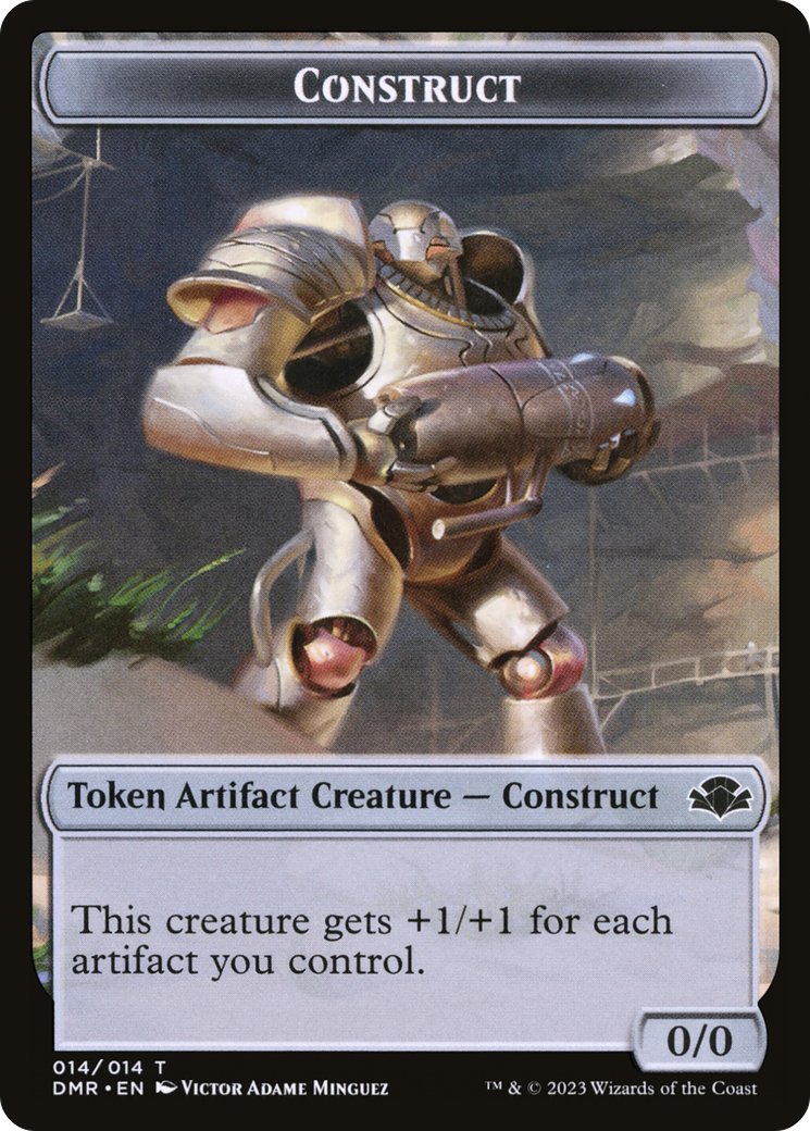 Construct Token [Dominaria Remastered Tokens] | Tacoma Games