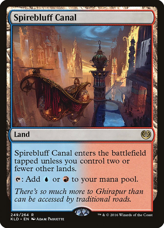 Spirebluff Canal [Kaladesh] | Tacoma Games