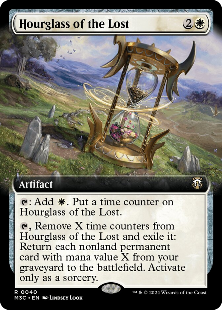 Hourglass of the Lost (Extended Art) [Modern Horizons 3 Commander] | Tacoma Games