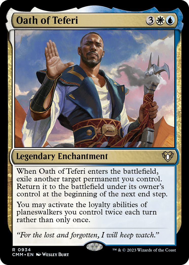 Oath of Teferi [Commander Masters] | Tacoma Games