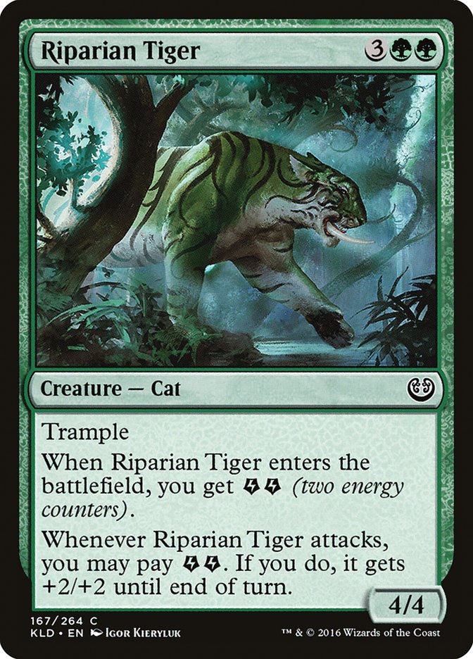 Riparian Tiger [Kaladesh] | Tacoma Games