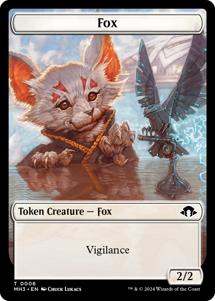 Servo // Fox Double-Sided Token [Modern Horizons 3 Tokens] | Tacoma Games