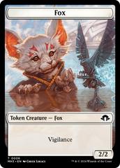 Phyrexian Germ // Fox Double-Sided Token [Modern Horizons 3 Tokens] | Tacoma Games