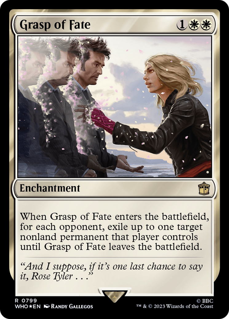 Grasp of Fate (Surge Foil) [Doctor Who] | Tacoma Games