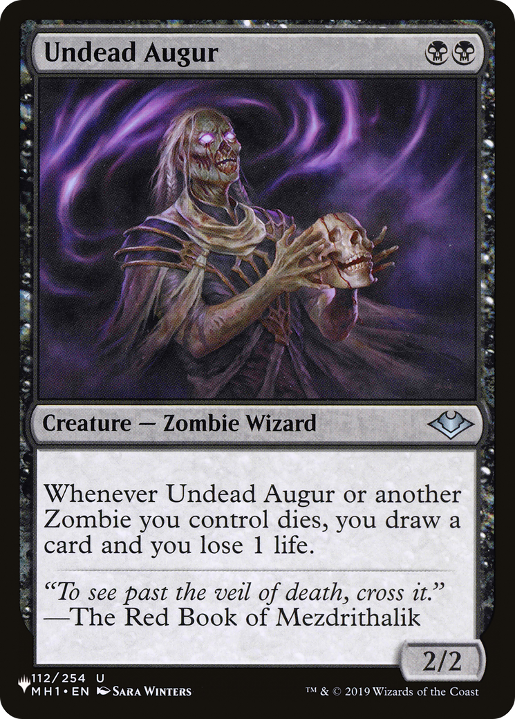 Undead Augur [The List Reprints] | Tacoma Games