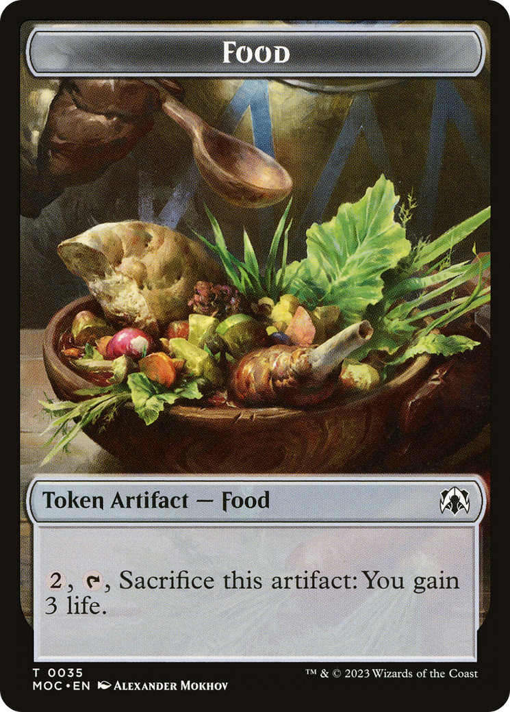 Food Token [March of the Machine] | Tacoma Games