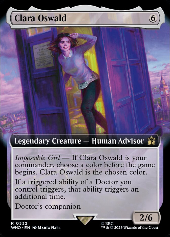 Clara Oswald (Extended Art) [Doctor Who] | Tacoma Games