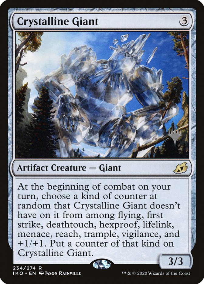 Crystalline Giant (Promo Pack) [Ikoria: Lair of Behemoths Promos] | Tacoma Games