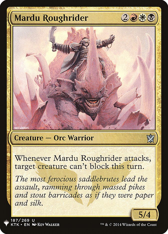 Mardu Roughrider [Mystery Booster] | Tacoma Games