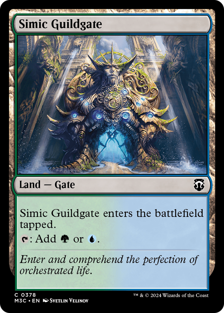 Simic Guildgate (Ripple Foil) [Modern Horizons 3 Commander] | Tacoma Games