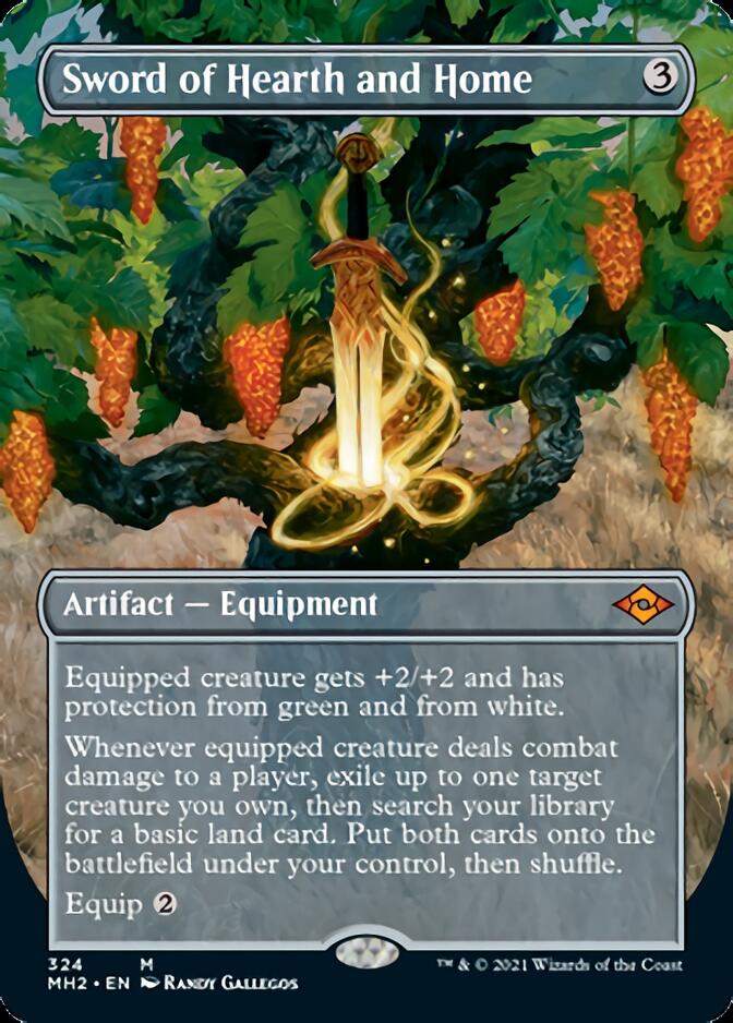 Sword of Hearth and Home (Borderless Alternate Art) [Modern Horizons 2] | Tacoma Games