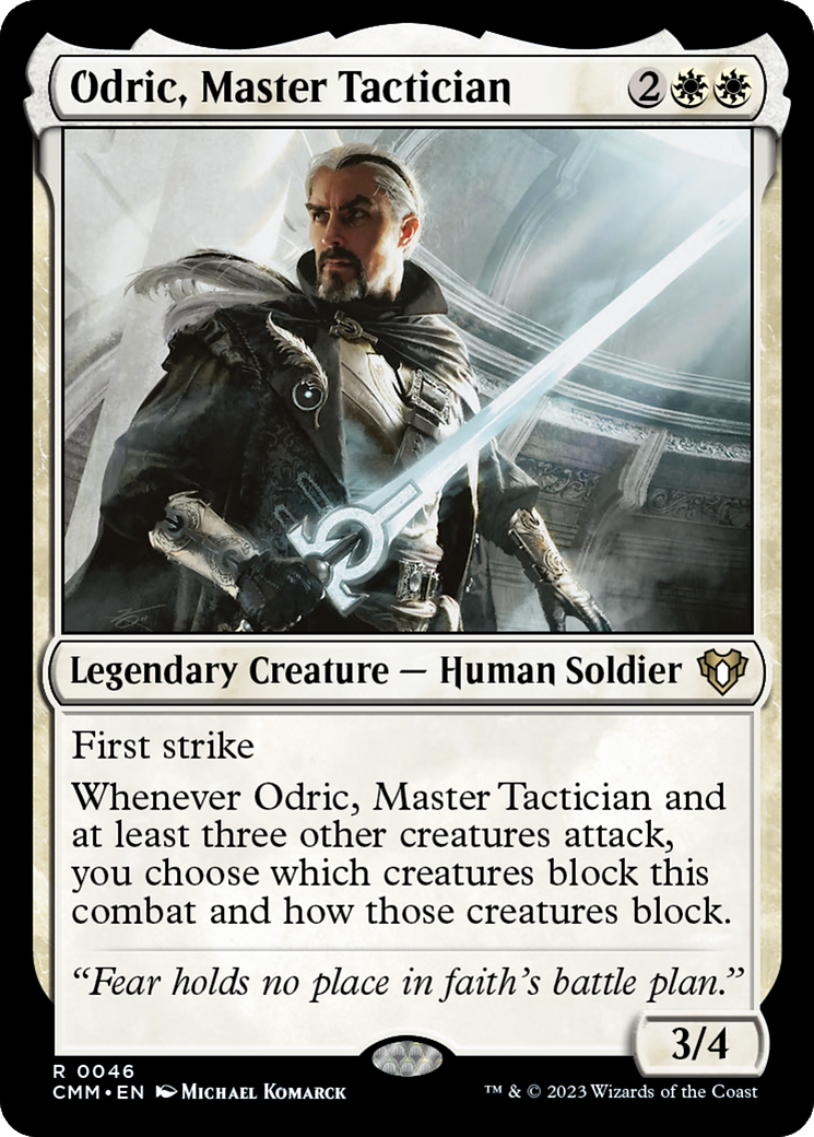 Odric, Master Tactician [Commander Masters] | Tacoma Games