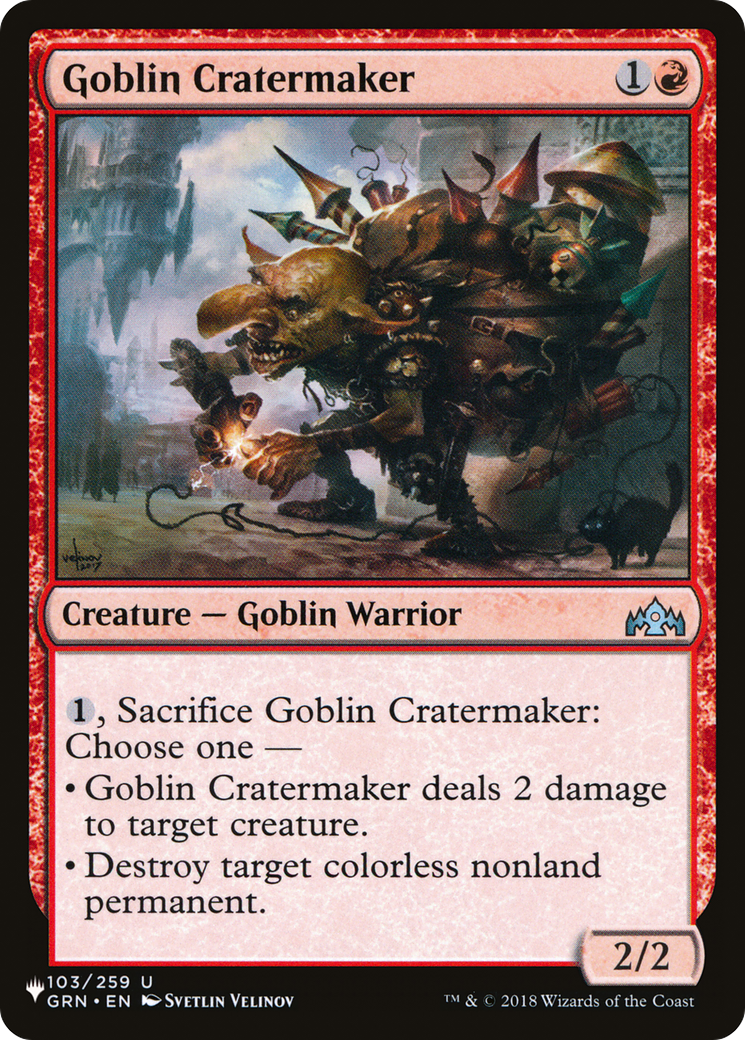 Goblin Cratermaker [The List] | Tacoma Games