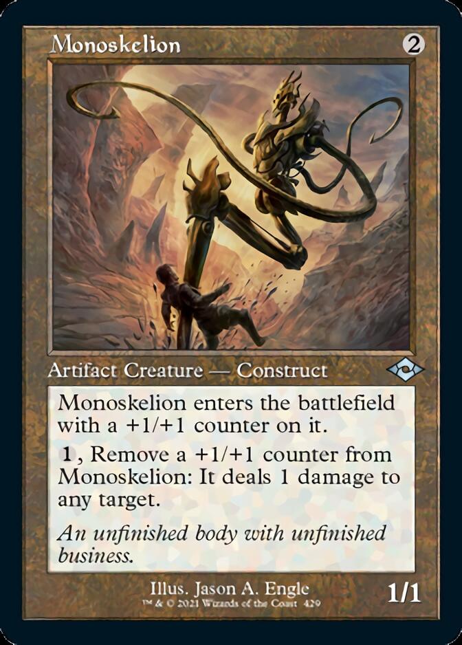 Monoskelion (Retro Foil Etched) [Modern Horizons 2] | Tacoma Games