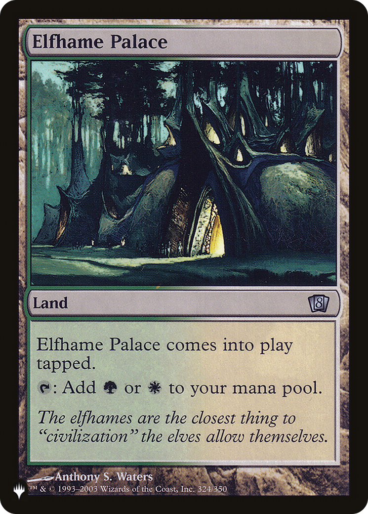 Elfhame Palace [The List Reprints] | Tacoma Games