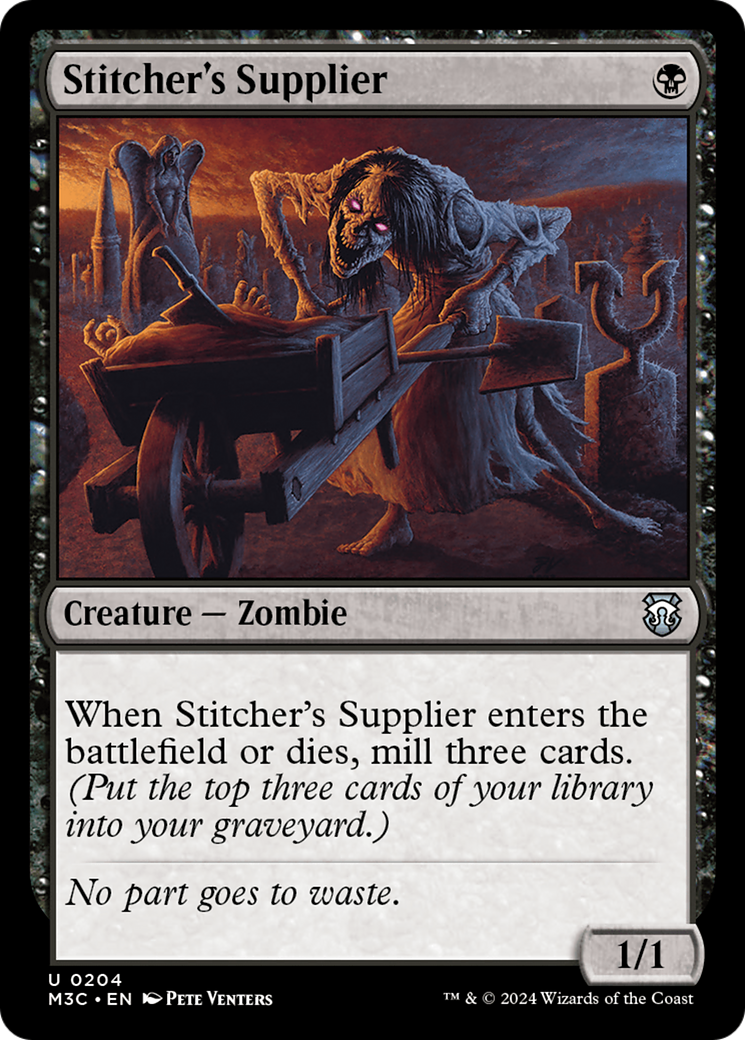 Stitcher's Supplier (Ripple Foil) [Modern Horizons 3 Commander] | Tacoma Games