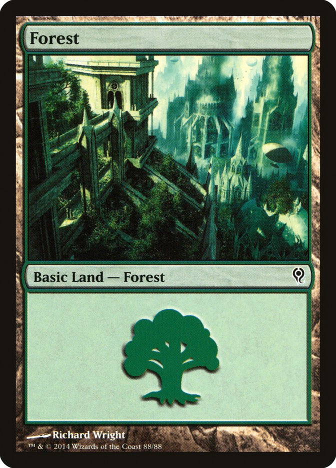 Forest (88) [Duel Decks: Jace vs. Vraska] | Tacoma Games