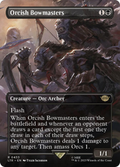 Orcish Bowmasters (Borderless Alternate Art) [The Lord of the Rings: Tales of Middle-Earth] | Tacoma Games