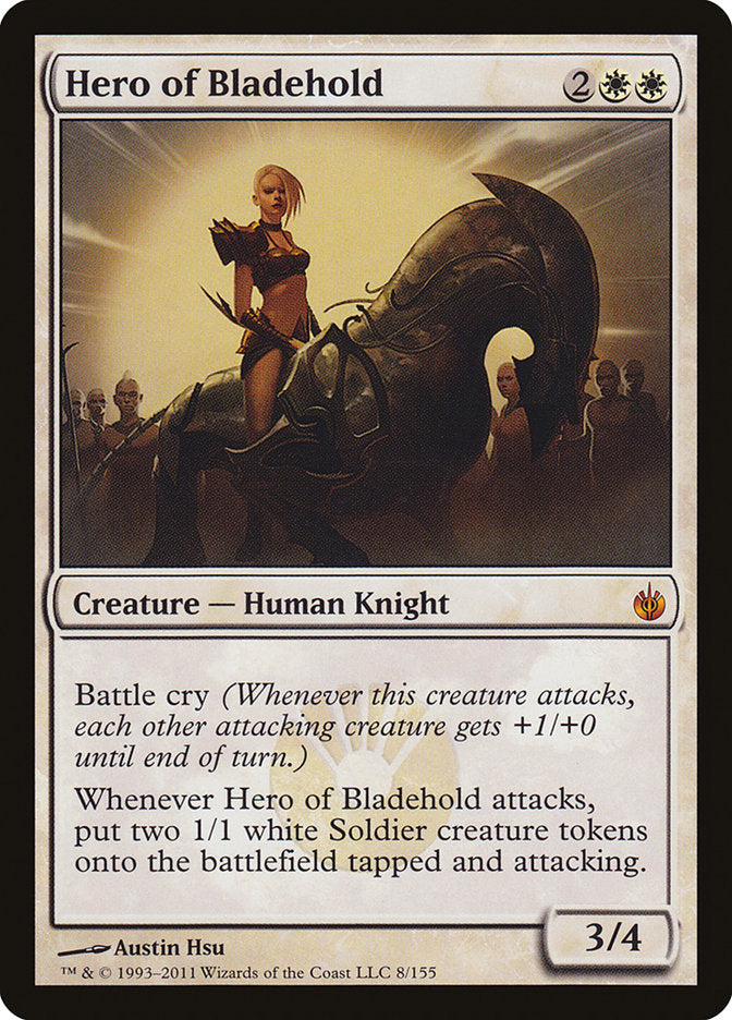 Hero of Bladehold (Oversized) [Oversize Cards] | Tacoma Games