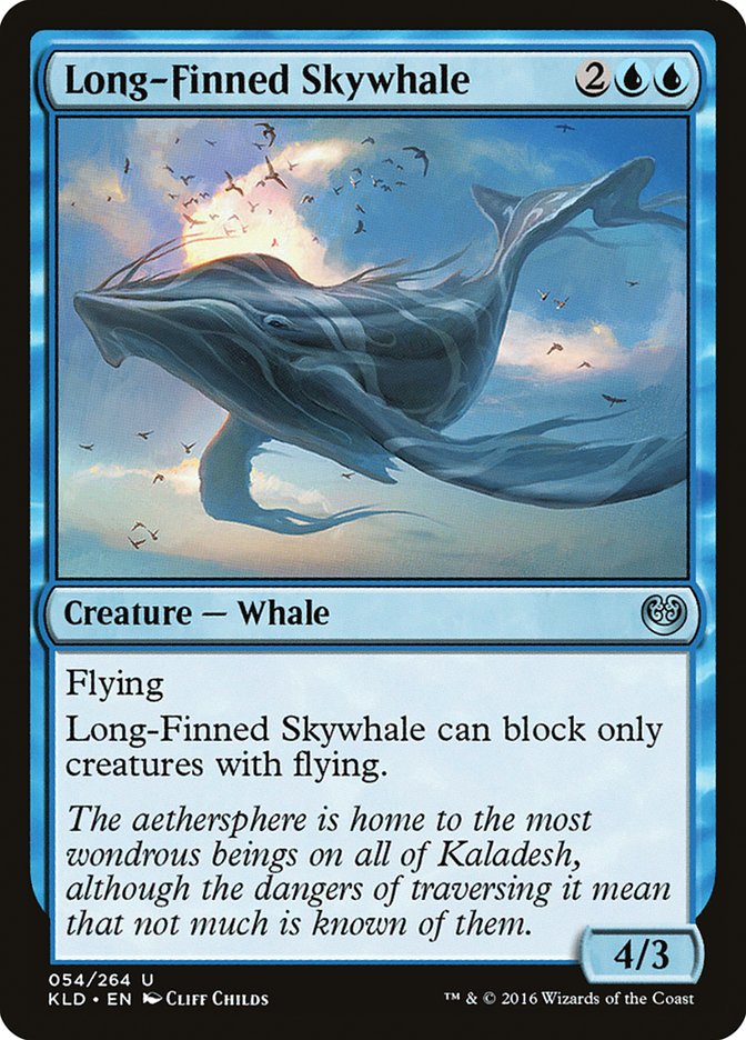 Long-Finned Skywhale [Kaladesh] | Tacoma Games