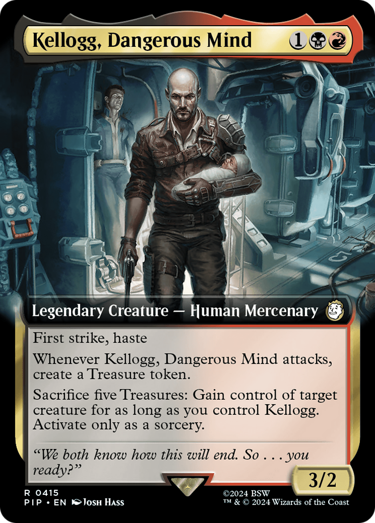 Kellogg, Dangerous Mind (Extended Art) [Fallout] | Tacoma Games