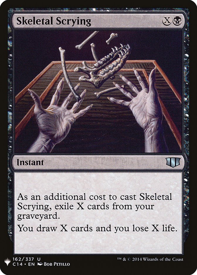 Skeletal Scrying [Mystery Booster] | Tacoma Games