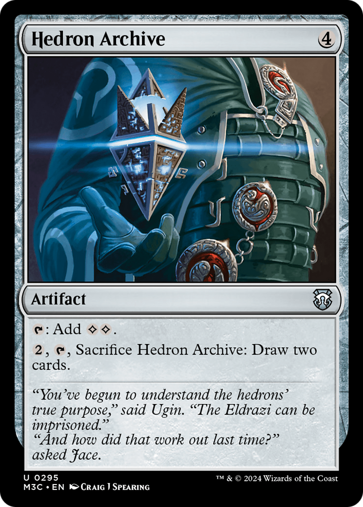 Hedron Archive (Ripple Foil) [Modern Horizons 3 Commander] | Tacoma Games