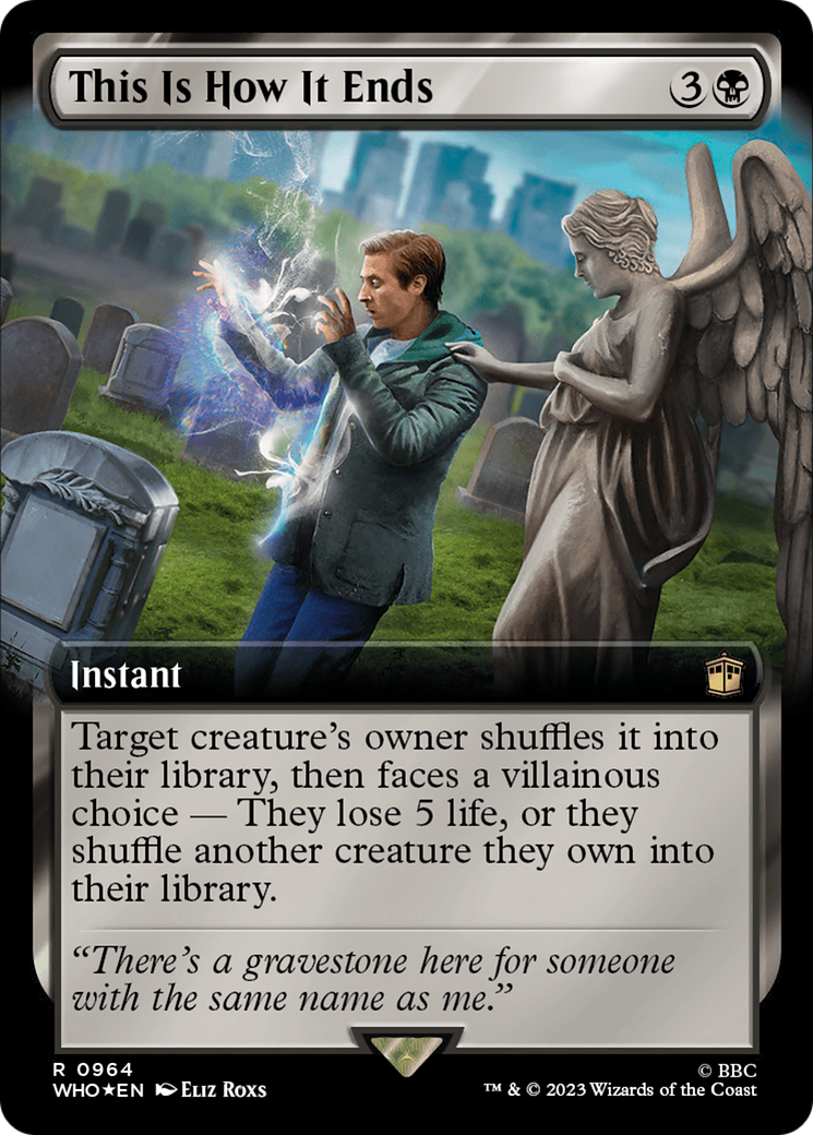 This Is How It Ends (Extended Art) (Surge Foil) [Doctor Who] | Tacoma Games