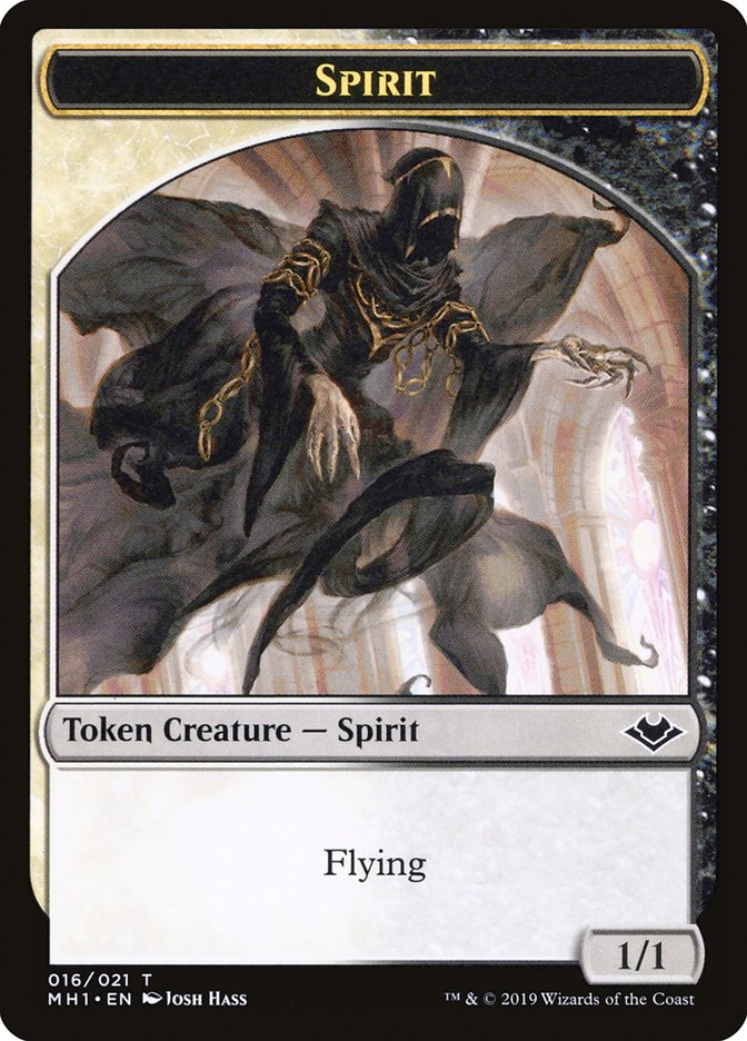 Spider // Spirit Double-Sided Token [Modern Horizons Tokens] | Tacoma Games